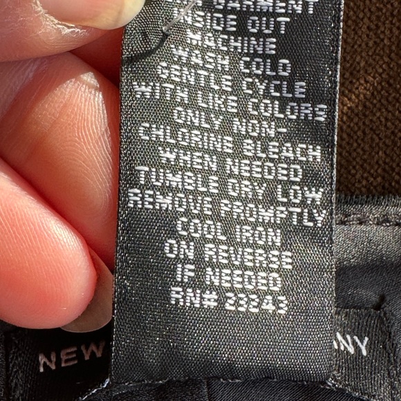 New York & Company Gray Mid Rise Bootcut Stretch Dress Pants SZ 8 - Picture 9 of 11